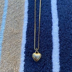 Vintage Napier Heart Shaped Necklace